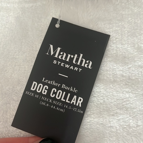 NWT Martha Stewart Dog collar - Picture 2 of 5